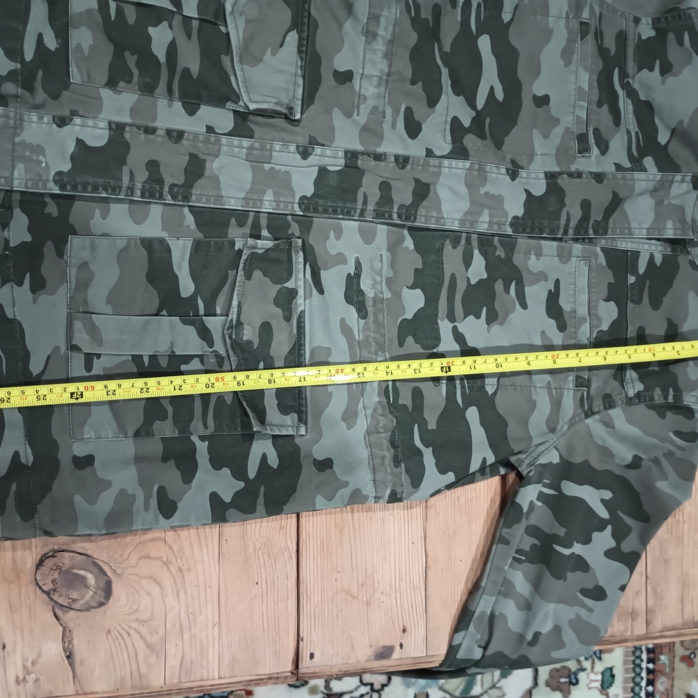 Universal Thread Camouflage Jean Jacket - image 3